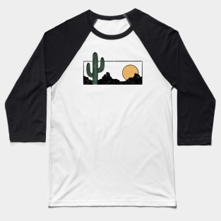 Desert Sunset Baseball T-Shirt